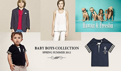 Colección de moda infantil IKKS verano 2012