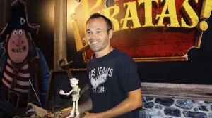 Andrés Iniesta pone voz a uno de los personajes de ¡Piratas!