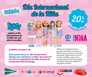 Celebra el Día Internacional de la Niña con Nancy 